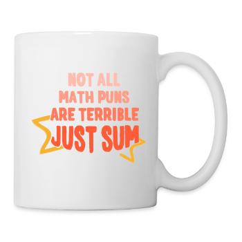 Dicton mathématique amusant Professeur de mathématiques - Mug blanc - blanc - Droite