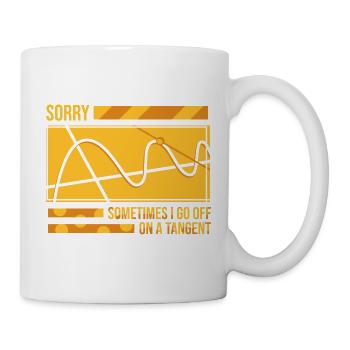 Math Teacher Geometry School Mathematics - Mug - white - Right
