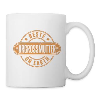 Beste Urgrossmutter - Tasse - Weiß - Rechts