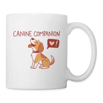 Canine Companion Farbe Joy - Tasse - Weiß - Rechts