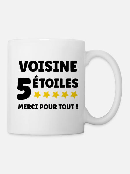 Nachbar - Tasse - Weiß