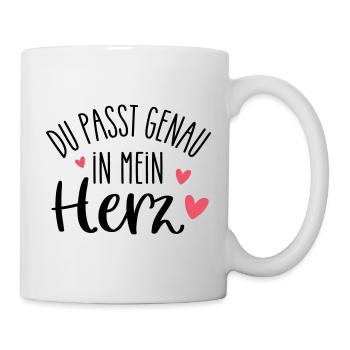TU t’intégres parfaitement dans mon cœur | Personne préférée - Mug blanc - blanc - Droite
