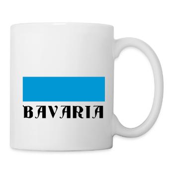 Horizontal White-Blue-Black Line - Mug - white - Right
