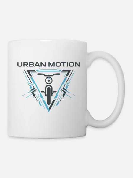 Urban Motion - Tasse - Weiß