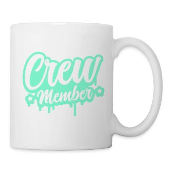 Script Spritz des membres de l’équipage - Mug blanc - blanc - Droite