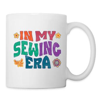 À l’époque de la couture - Mug blanc - blanc - Droite