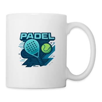 Padel Logo Racket Ball Dynamics - Mug - white - Right