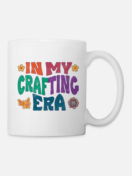 In my crafting era - Tasse - Weiß