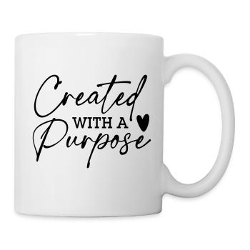 Createtd with a Purpose - Mug - white - Right