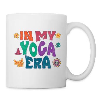 À l’époque du yoga - Mug blanc - blanc - Droite