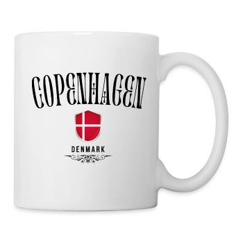 Souvenir Copenhagen, Copenhagen Denmark - Mug - white - Right