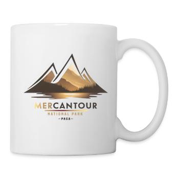 Mercantour Parc National Alpes du Sud Vallée - Mug blanc - blanc - Droite
