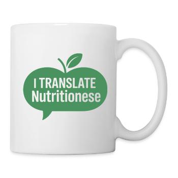 Registered Dietitian Nutrition Communication - Mug - white - Right
