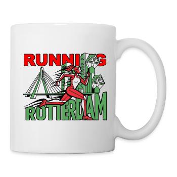 Runner Rotterdam CityRun - Mug - white - Right