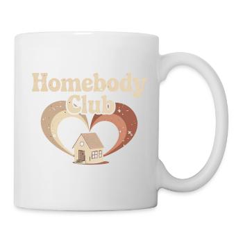 Homebody Club – Cozy Home - Mug - white - Right