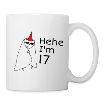 17 ans anniversaire - Cadeau 17e anniversaire - Mug blanc - blanc - Droite
