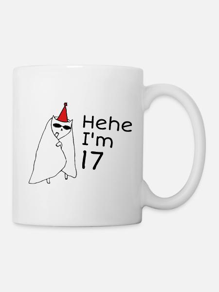 17-jähriges Jubiläum – 17-jähriges Jubiläumsgeschenk - Tasse - Weiß