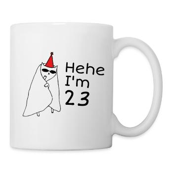 23 Years Anniversary - 23rd Anniversary Gift - Mug - white - Right