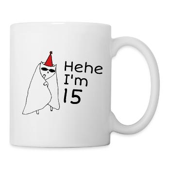 15th Anniversary - 15th Anniversary Gift - Mug - white - Right