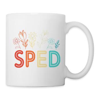 Pédagogue en éducation spécialisée - Mug blanc - blanc - Droite
