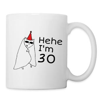 30th Anniversary - 30th Anniversary Gift - Mug - white - Right