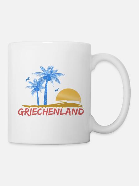 Griechenland - Tasse - Weiß