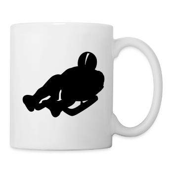 Traîneau - Mug blanc - blanc - Droite