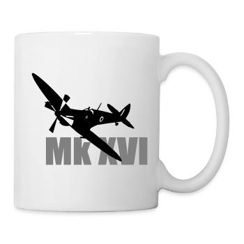 Spitfire Mk 16 - Mug - white - Right