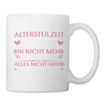 Partial retirement 2026 Not responsible - early retirement - Mug - white - Right