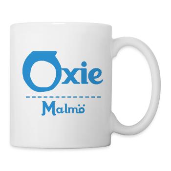 Oxie – Malmö Sky Blue Design - Tasse - Weiß - Rechts