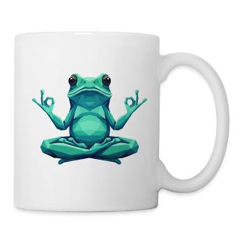Yoga Frog Zen - Mug - white - Right