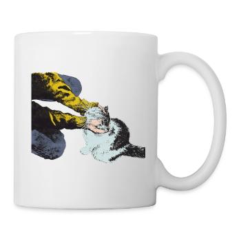 Glück - Tasse - Weiß - Rechts