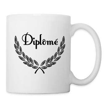 Diplôme – Laurel Wreath - Mug - white - Right