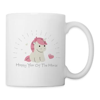 Cute Pastel Horse Year of the Horse - Mug - white - Right