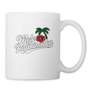 Noël Mele Kalikimaka Hawaii - Mug blanc - blanc - Droite