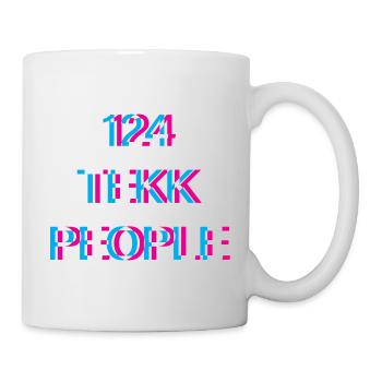Hardtekk Tekk - Tasse - Weiß - Rechts