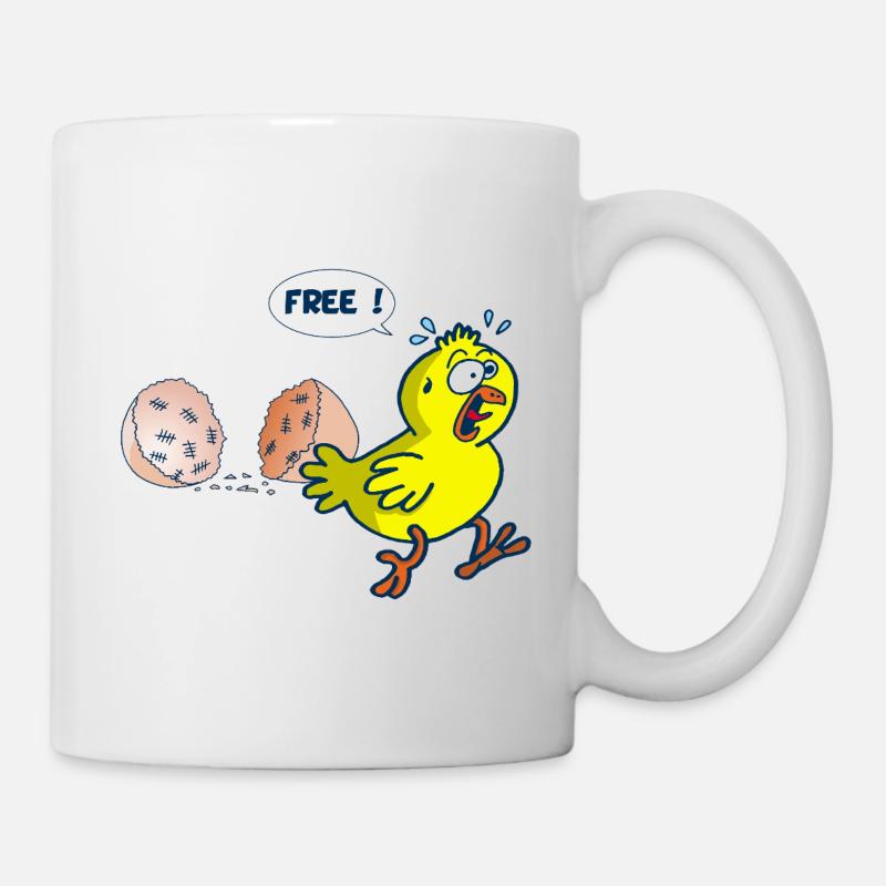 The release of the chick - Mug - white