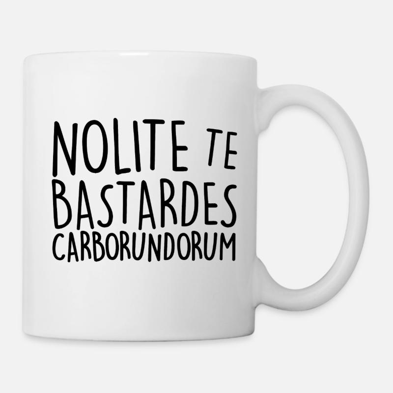 Nolite Te Bastardes Carborundorum - Mug blanc - blanc