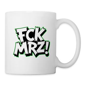 FCK MRZ Politischer Protest Slogan - Tasse - Weiß - Rechts