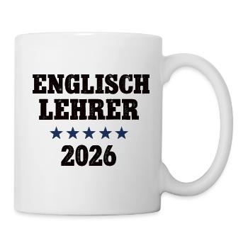 English Teacher 2026 English Teacher English School - Mug - white - Right