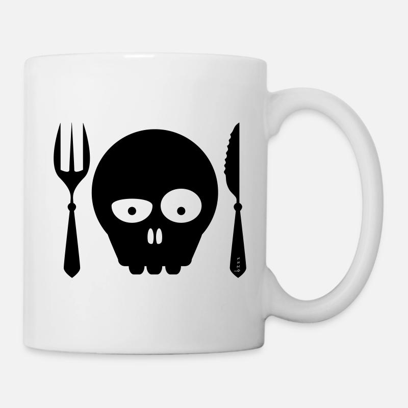 ENJOY_YOUR_MEAL-BON_APPETIT - Mug blanc - blanc