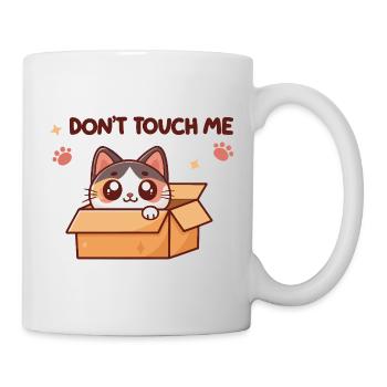 Chaton Dans Boîte – Pas Toucher - Mug blanc - blanc - Droite