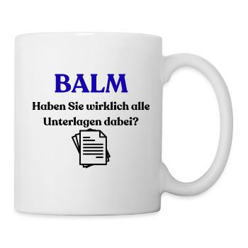 BALM Bureau fédéral de la logistique et de la mobilité - Mug blanc - blanc - Droite