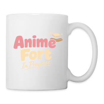 Anime-hausmensch Kuscheliger Weeb - Tasse - Weiß - Rechts