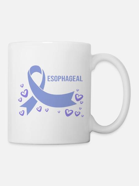 Krebs Speiseröhre Chemo Krebs-Überlebender - Tasse - Weiß