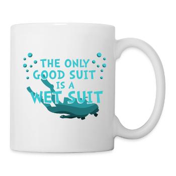 Diving Diver Snorkeling Recreational Diver - Mug - white - Right