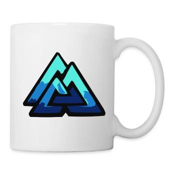 Valknut Wotan Wotan's Knot - Mug - white - Right