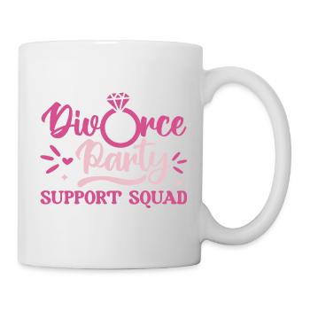 Fête de Divorce Copines Rupture Couple Divorcée - Mug blanc - blanc - Droite