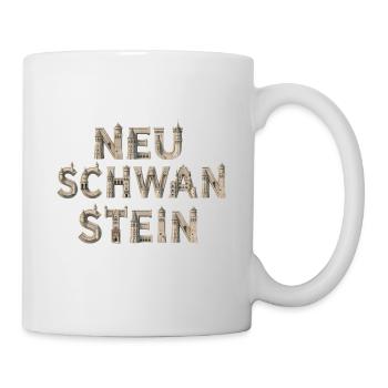 New Schwanstein Stone Letters - Mug - white - Right
