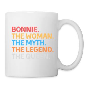 Bonnie The Woman The Myth The Legend The Queen - Mug - white - Right